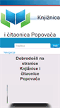 Mobile Screenshot of knjiznica-popovaca.hr